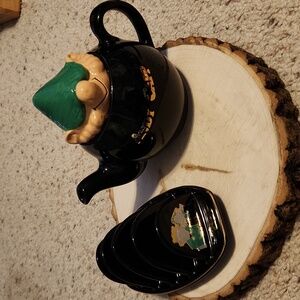Andy Capp Wade Teapot & Toast Rack 1997